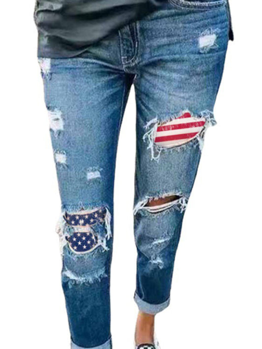 American Flag Jeans