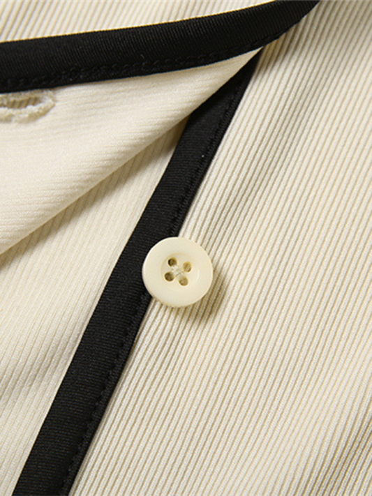 lapel hip-wrapped short skirt suit