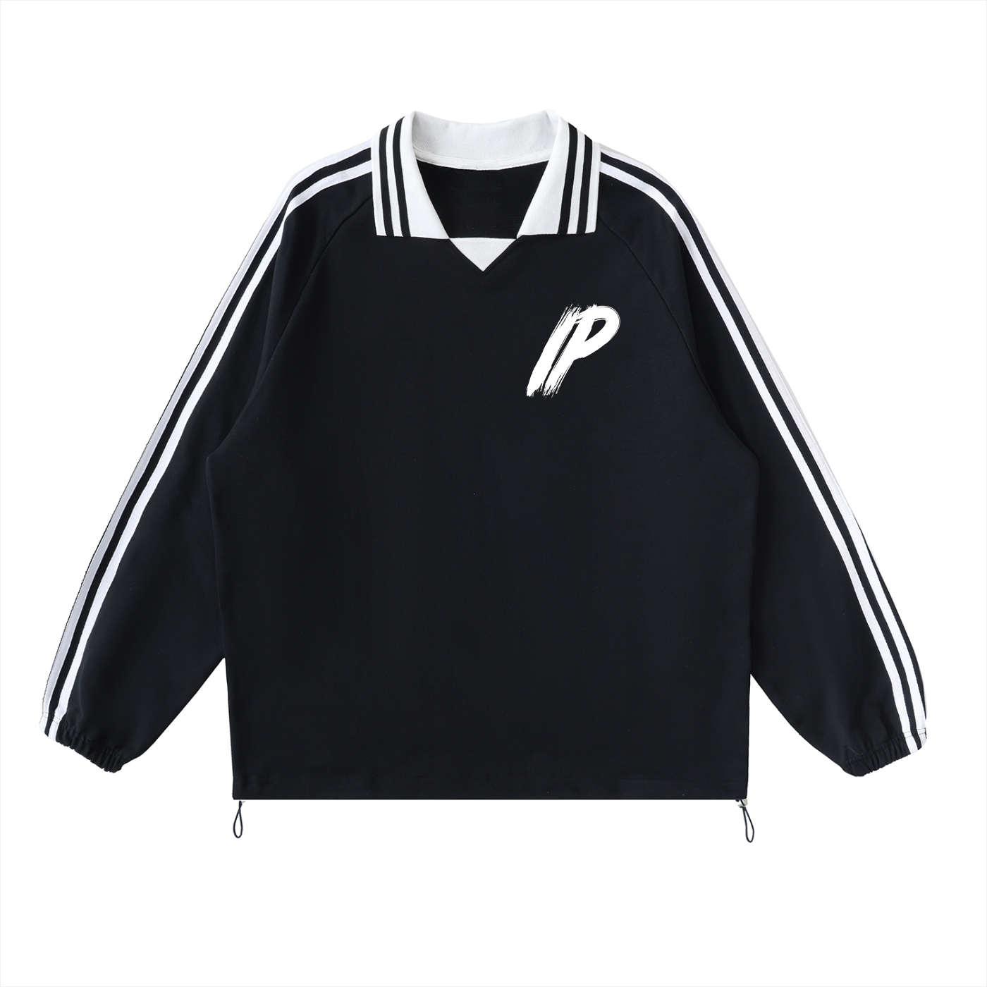 Contrast Collar Sweatshirt