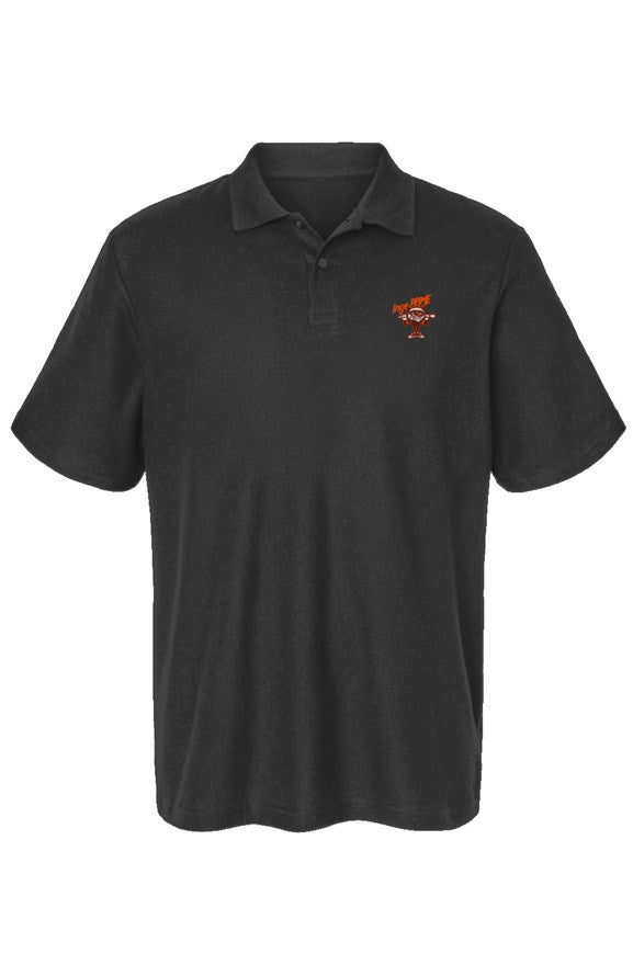 Prime Pique Polo-Black