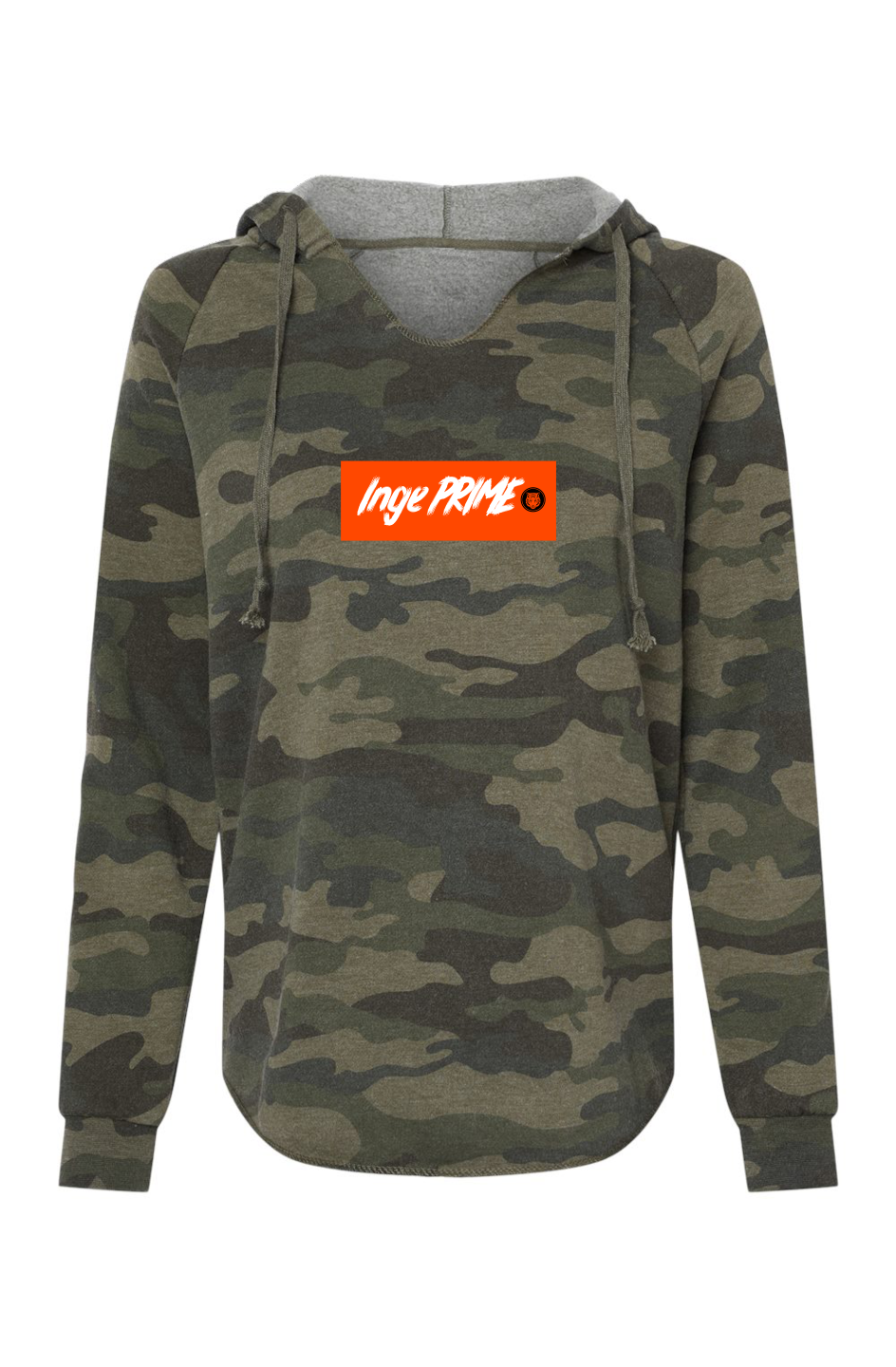  Camo Hood Sweatshirt