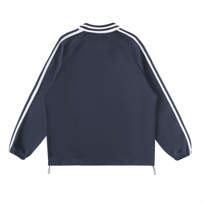 Contrast Collar Sweatshirt