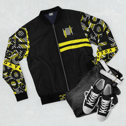 2882Sport Plaid Bomber Jacket