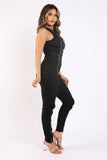 Track Zipper Jumpsuit