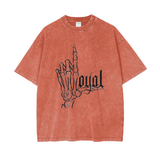 Loyal Oversized Snow Wash T-shirt