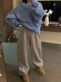 Bow velvet sweatpants