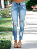 Stretch Foot Jeans