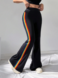 high waist drape casual pants