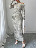 Off-Shoulder Skirt Set