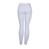 Slim White Ripped High Pencil Pants