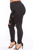 Black Stretch Jeans