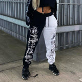 graffito Pattern Joggers