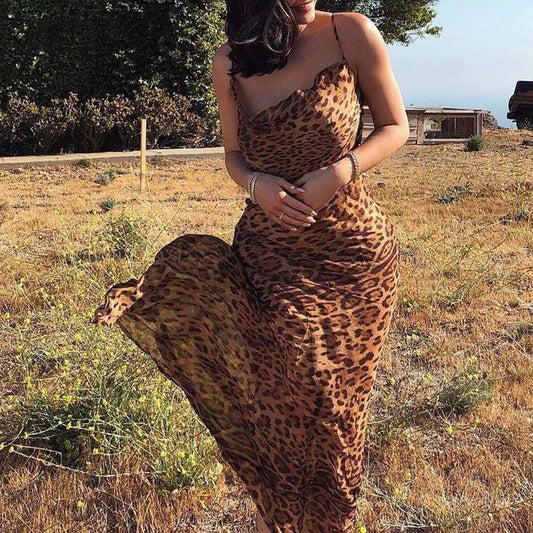 Leopard Print long Maxi