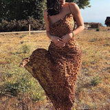 Leopard Print long Maxi