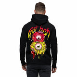 Red Eyes Zip Hoodie