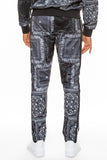 Paisley Over Print Pants