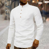 Collar Linen Shirt