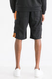 TWO STRIPE CARGO TRACK SHORTS